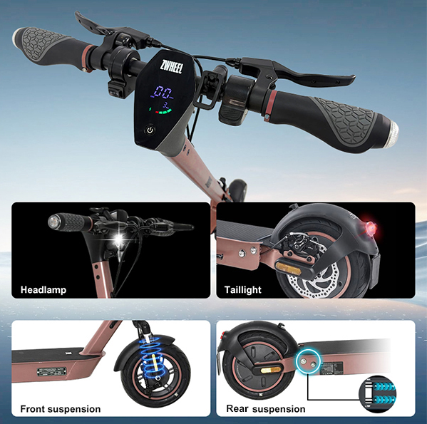 Monopattino Elettrico E9G con App e 4 Modalità