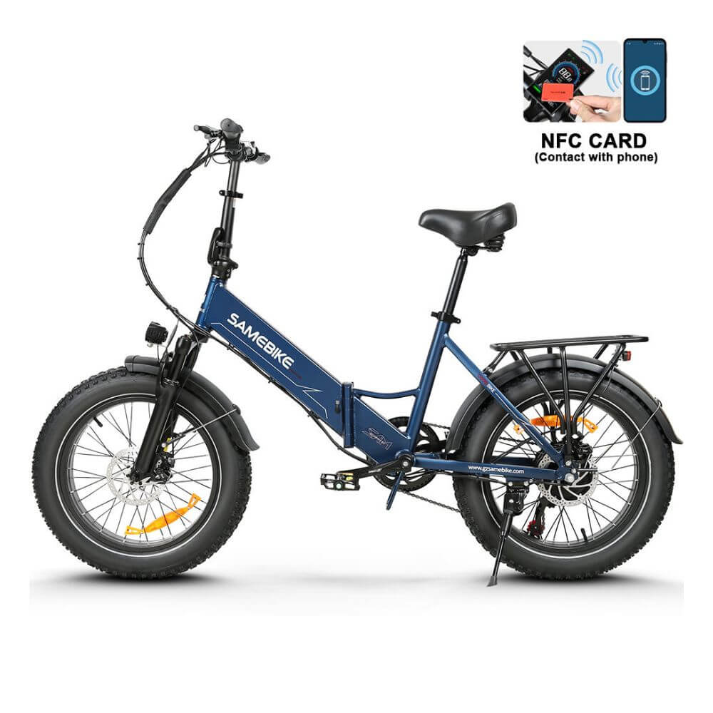 Fat Bike Elettrica Pieghevole 20" 750W Shimano 7V