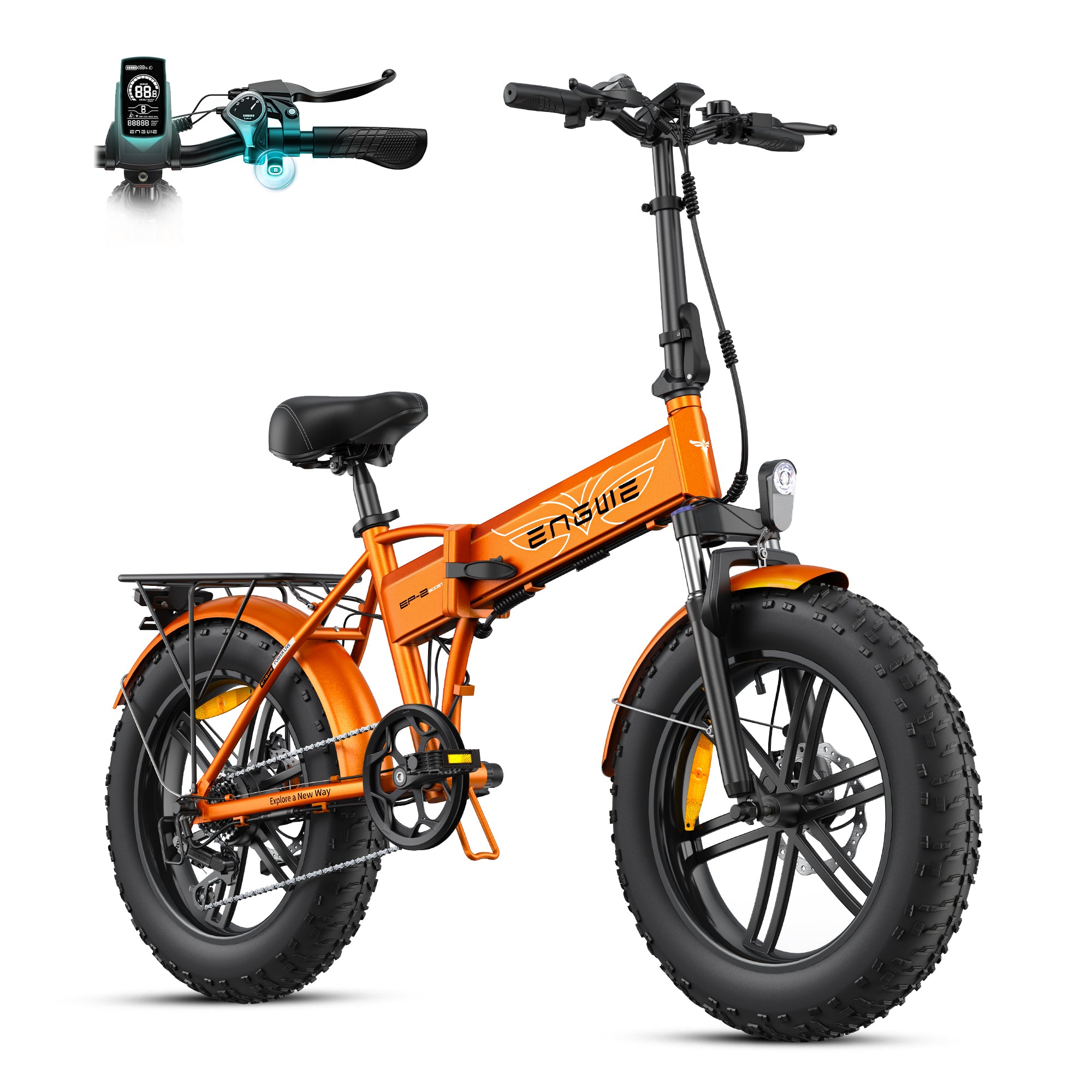 Fat Bike Elettrica Engwe EP-2 Boost – Autonomia 120 km