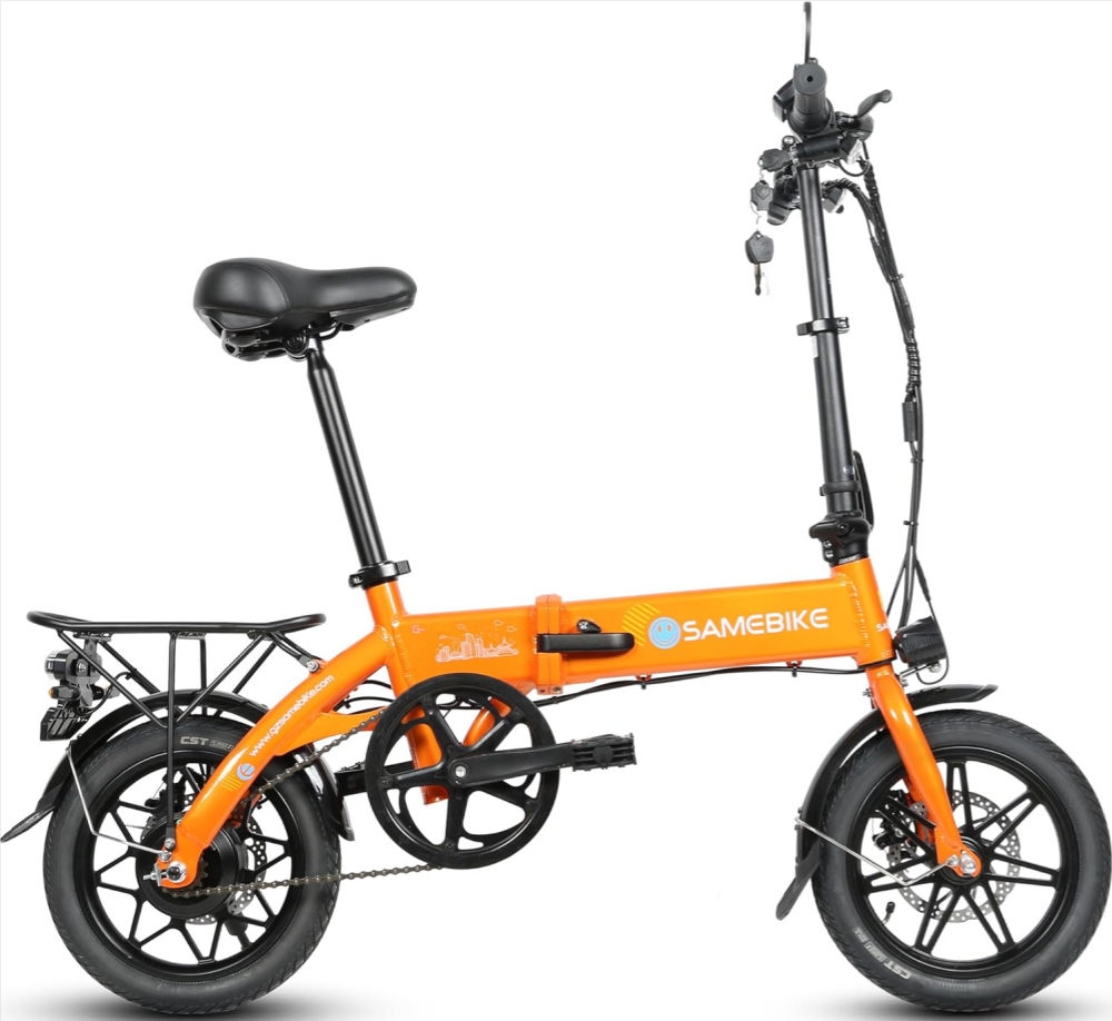 Bici Elettrica Pieghevole 14" 250W – Ultracompatta per Pendolari