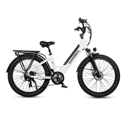 City Bike Elettrica 26" 750W Telaio Step-Through