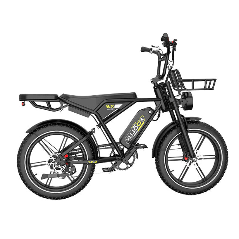 Fat Bike Elettrica X9 750W – 180 km Autonomia