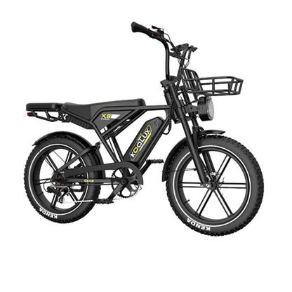 Fat Bike Elettrica X9 750W – 180 km Autonomia