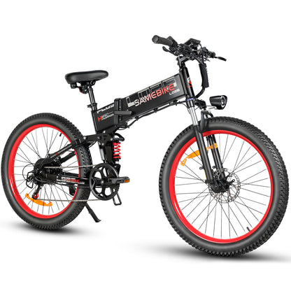 Mountain E-Bike 26" 1000W con Doppia Sospensione Professionale