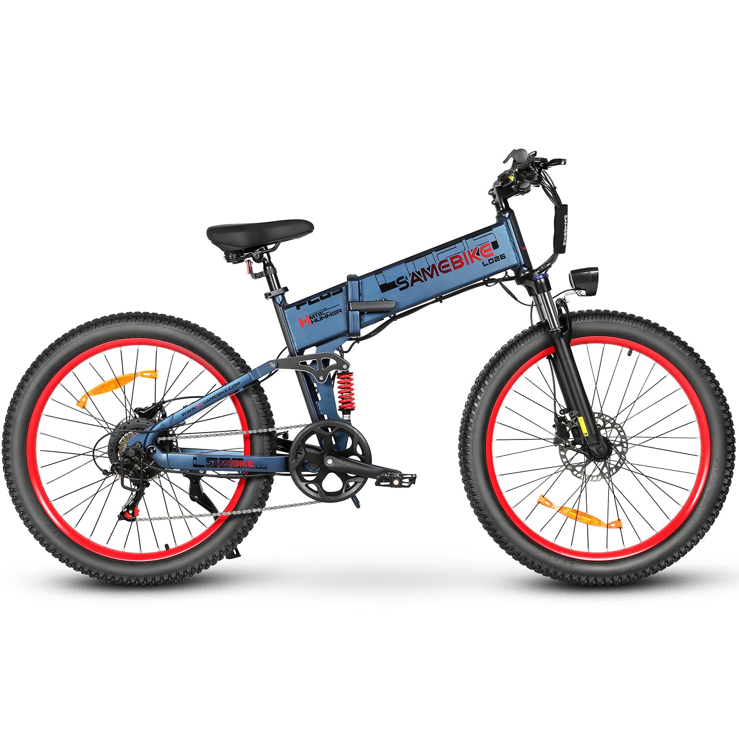 Mountain E-Bike 26" 1000W con Doppia Sospensione Professionale