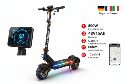 Monopattino elettrico E9G Pro Max