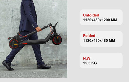 Monopattino Elettrico M2 Con Pneumatici Honeycomb