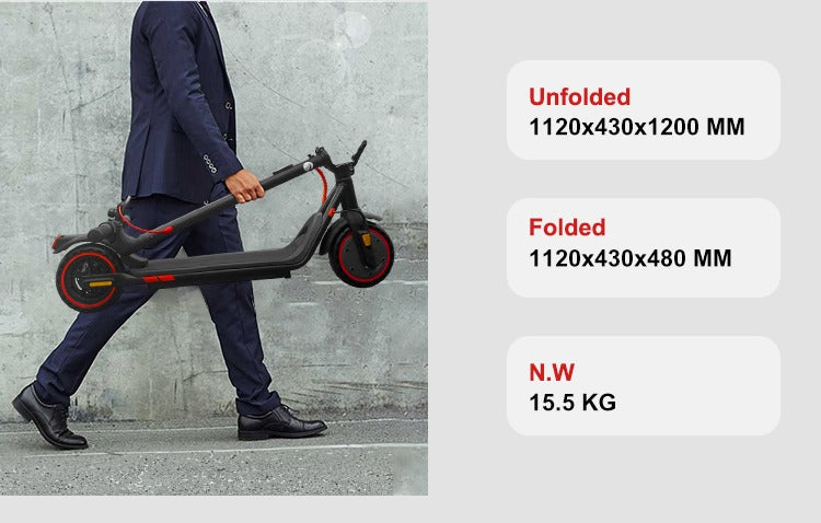 Monopattino Elettrico M2 Con Pneumatici Honeycomb