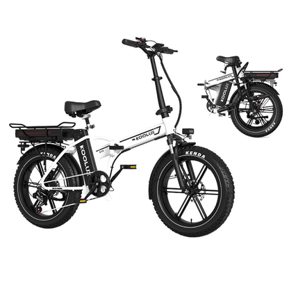 Fat Bike elettrica KOOLUX X11 750W con ruote larghe e doppia batteria 48V