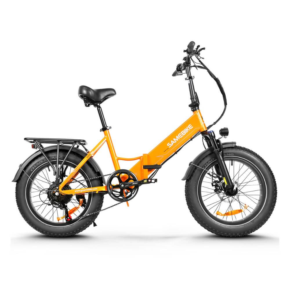 Bici elettrica SAMEBIKE pieghevole 48V 13Ah con funzione NFC e freni a disco