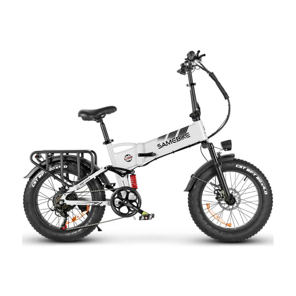 Bici elettrica SAMEBIKE RS‑A02 Pro 1000W con telaio robusto e ruote fat